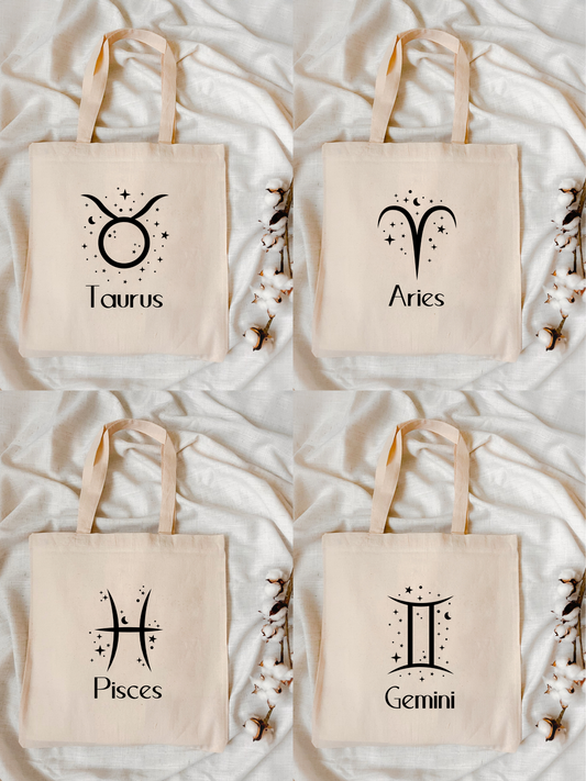 Zodiac Astrology Tote Bag