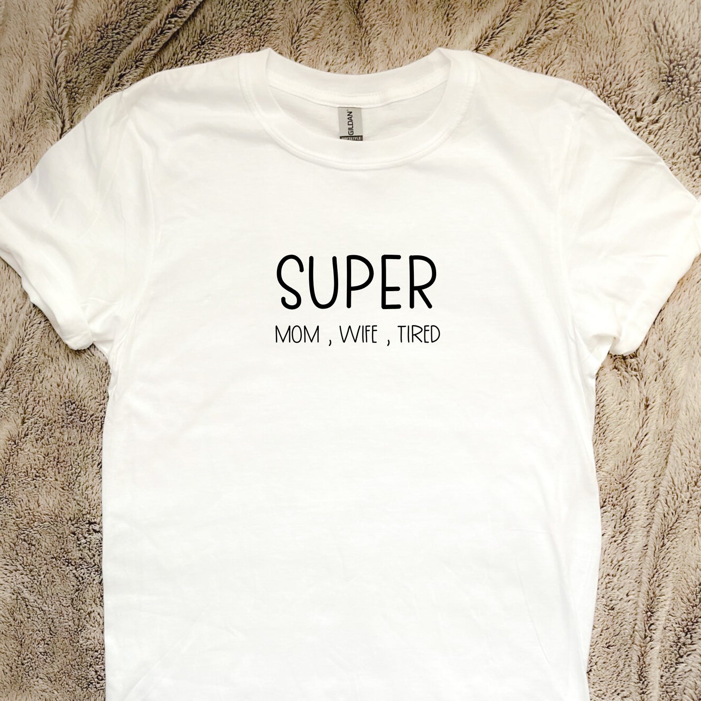 Super Tired & Super Wild - Mommy & Me Shirt Set